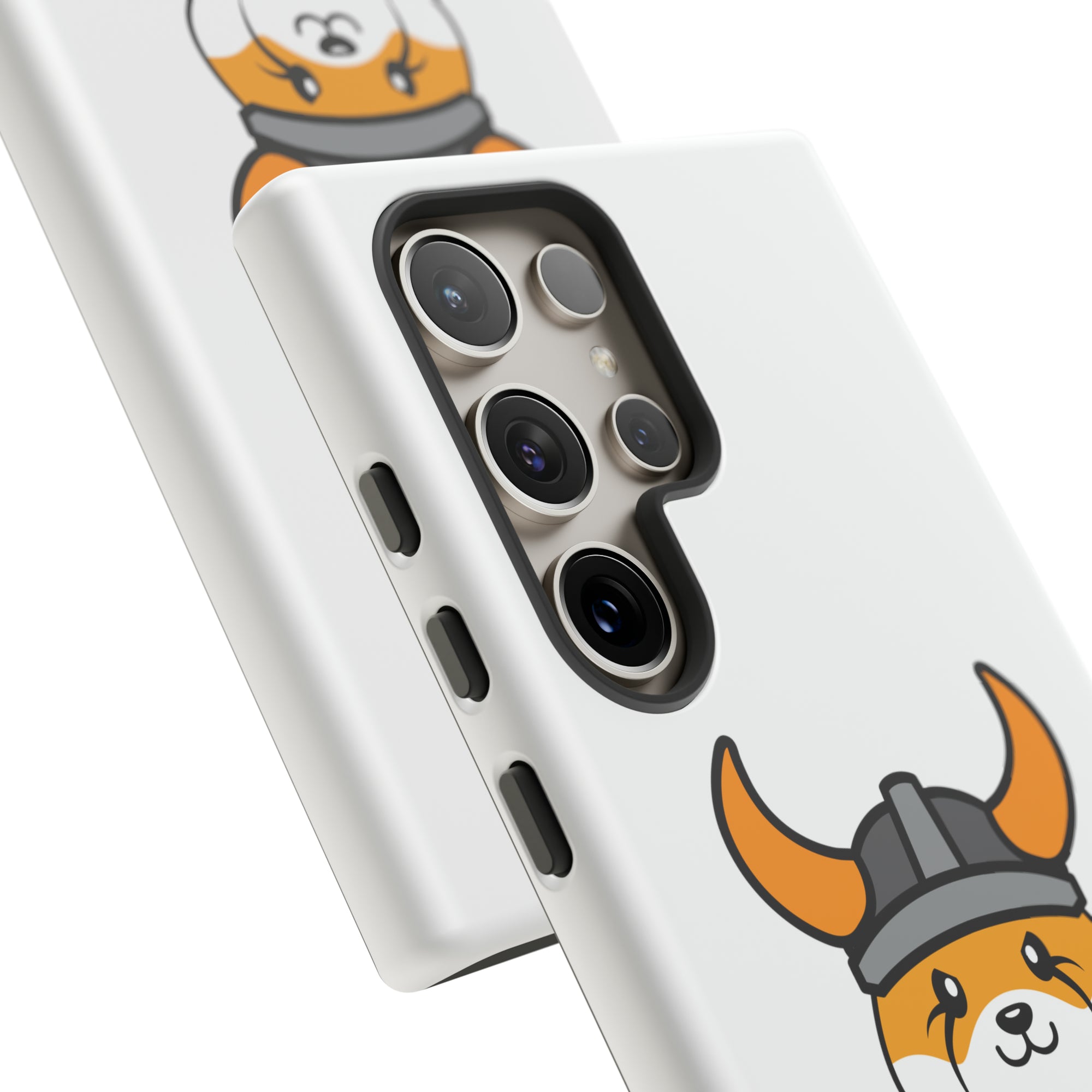 简单的floki电话盒白色