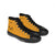 Floki Orange and Black High Tops - Men's