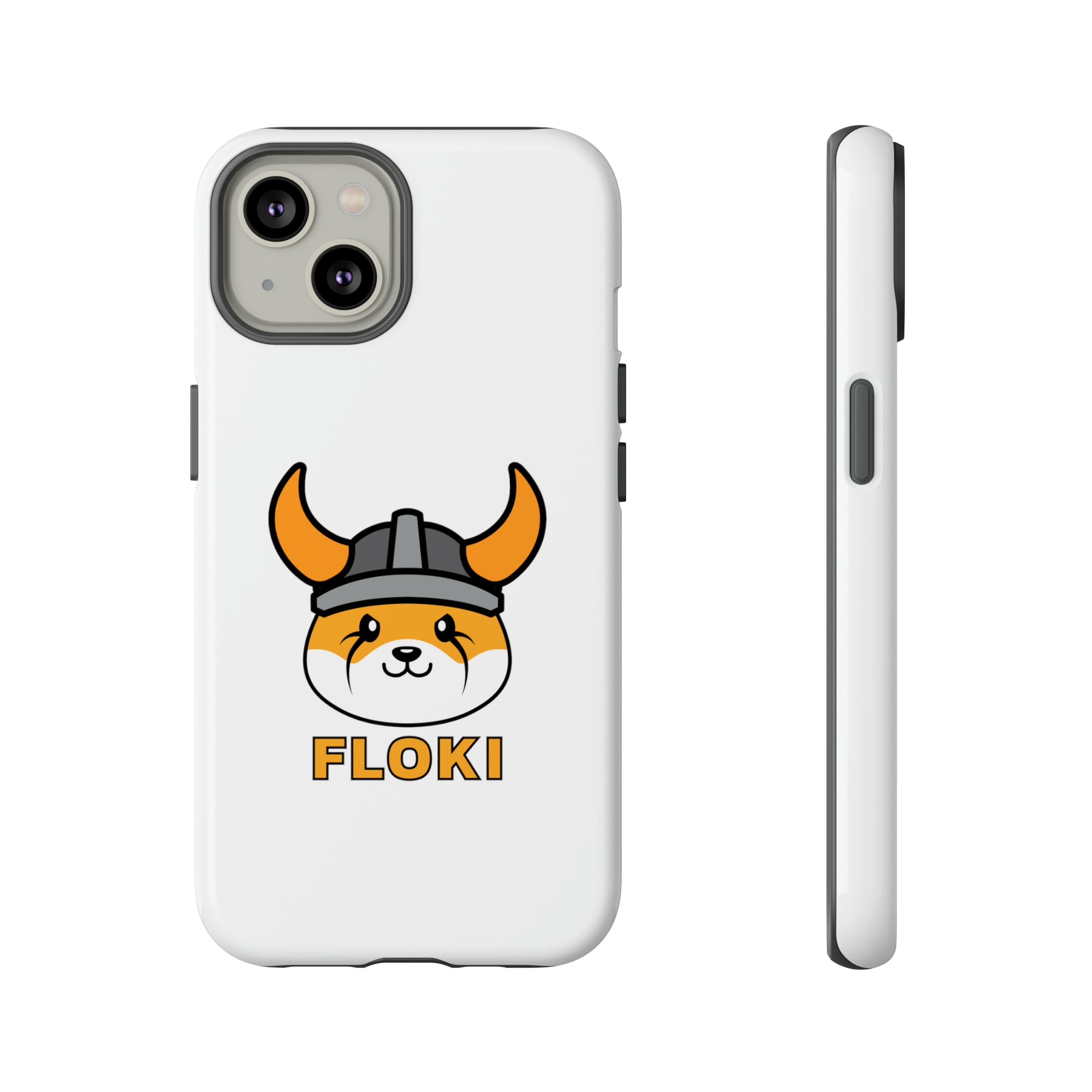 简单的floki电话盒白色