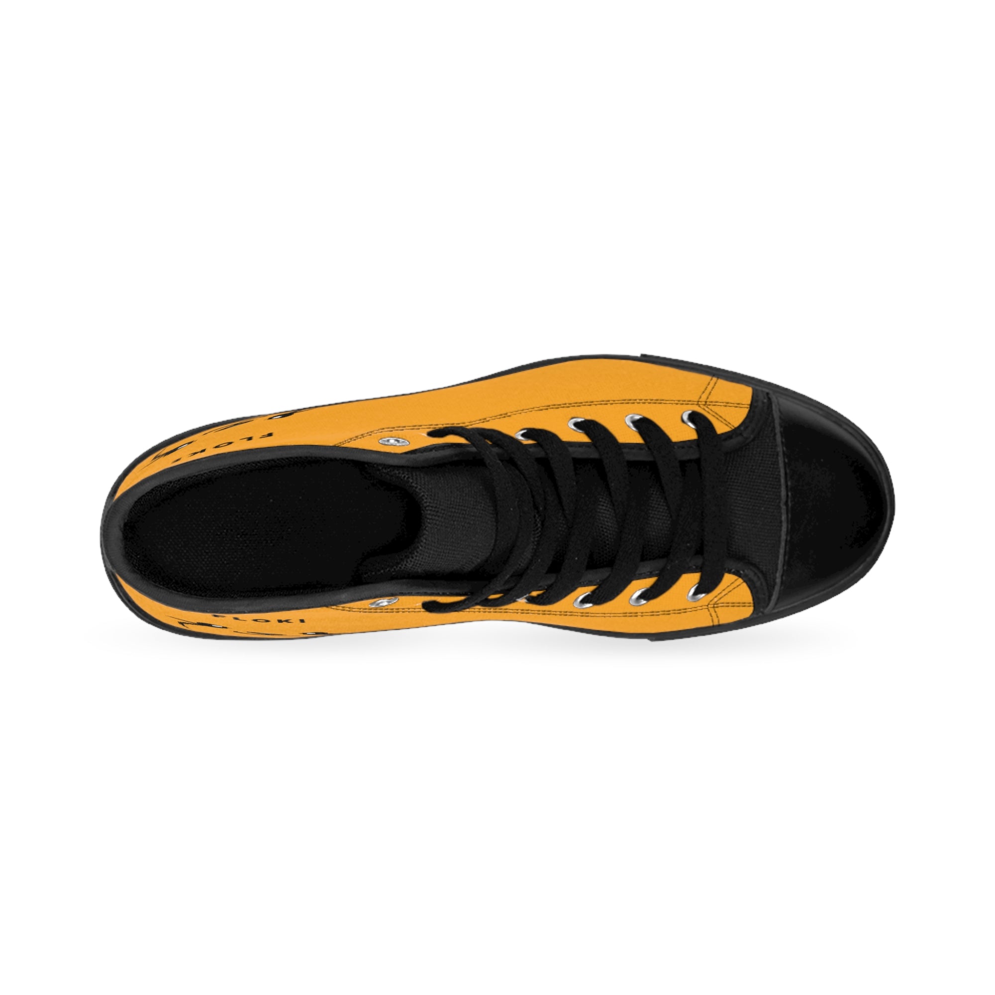 Floki Orange and Black High Tops - Men's
