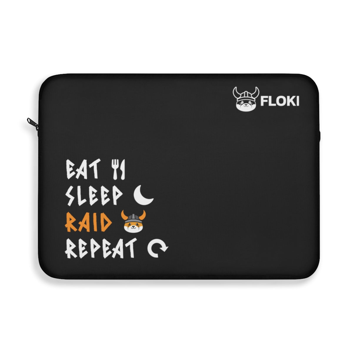 吃，睡眠，突袭，重复笔记本电脑套筒