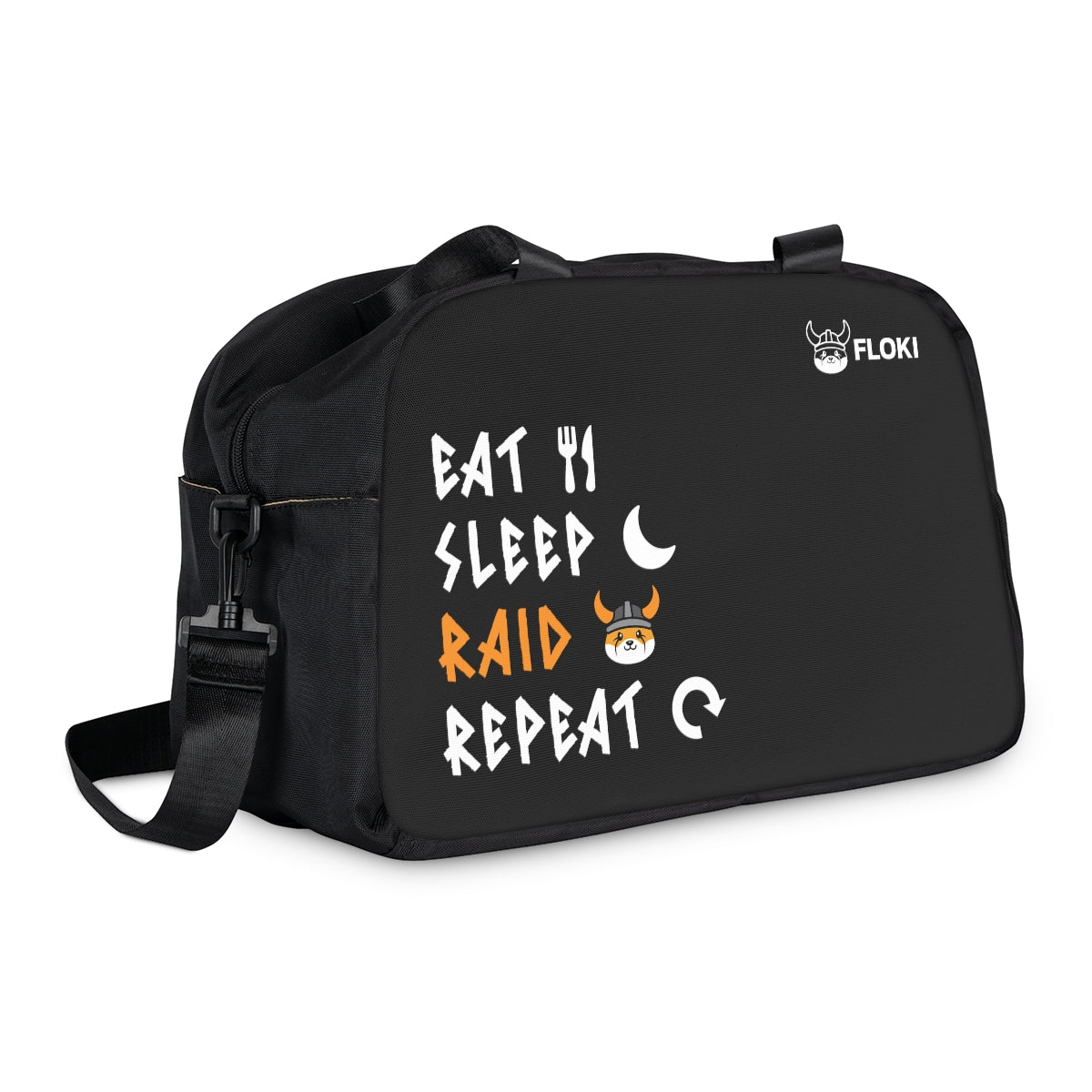 吃，睡眠，突袭，重复健身手提包