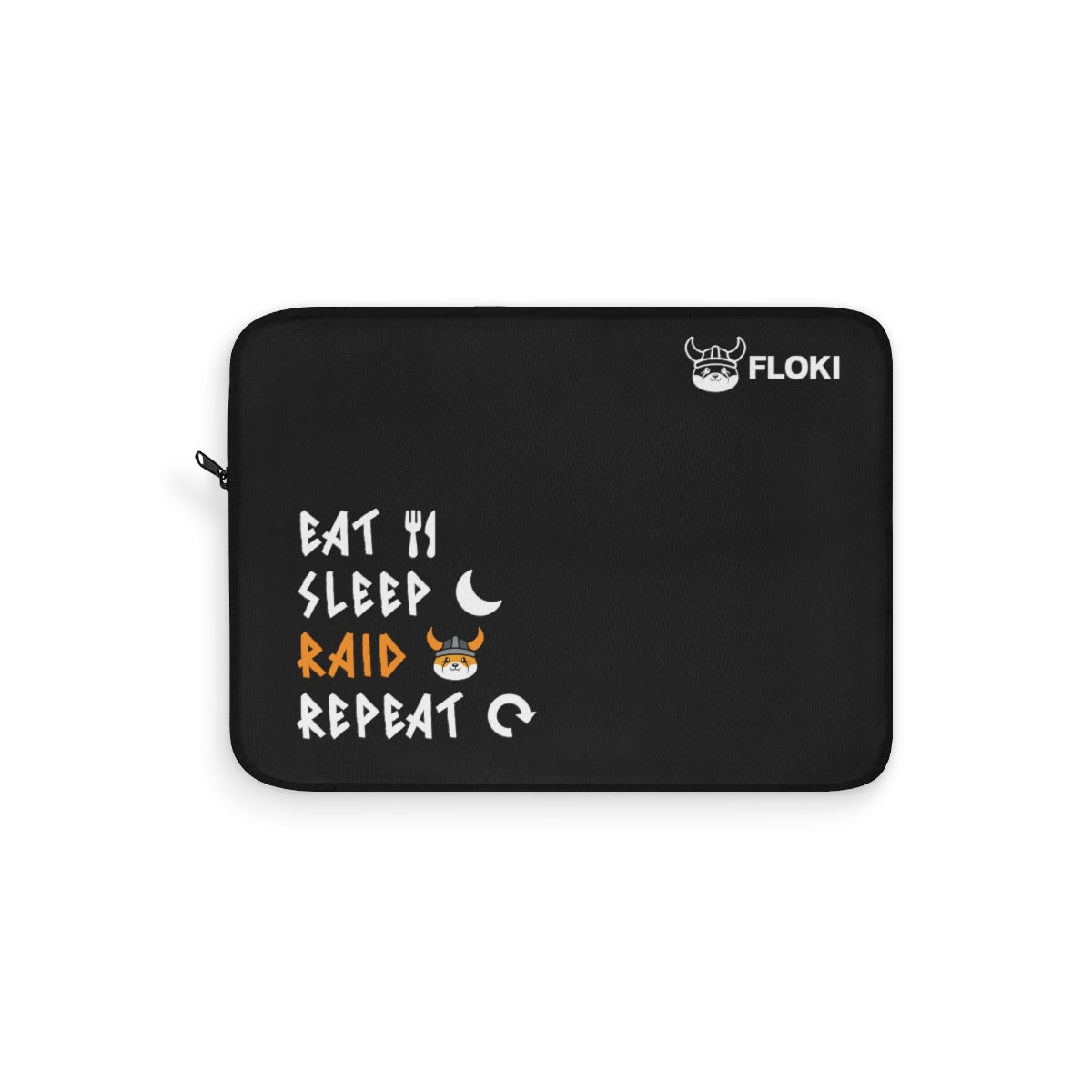 吃，睡眠，突袭，重复笔记本电脑套筒