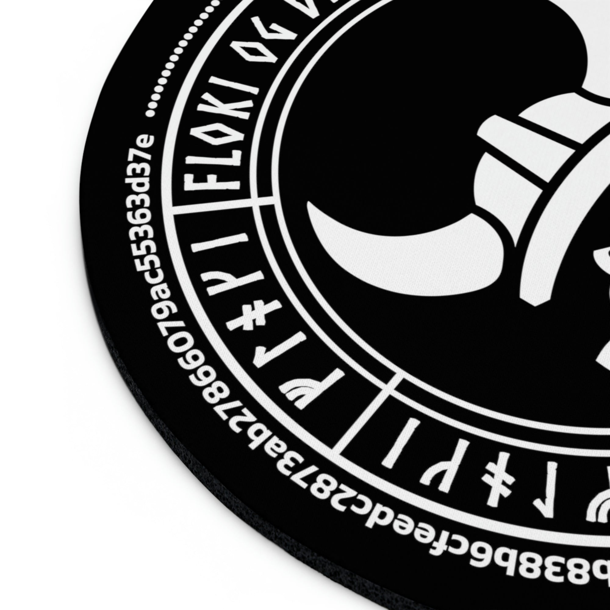 Floki OG分区圆形鼠标垫