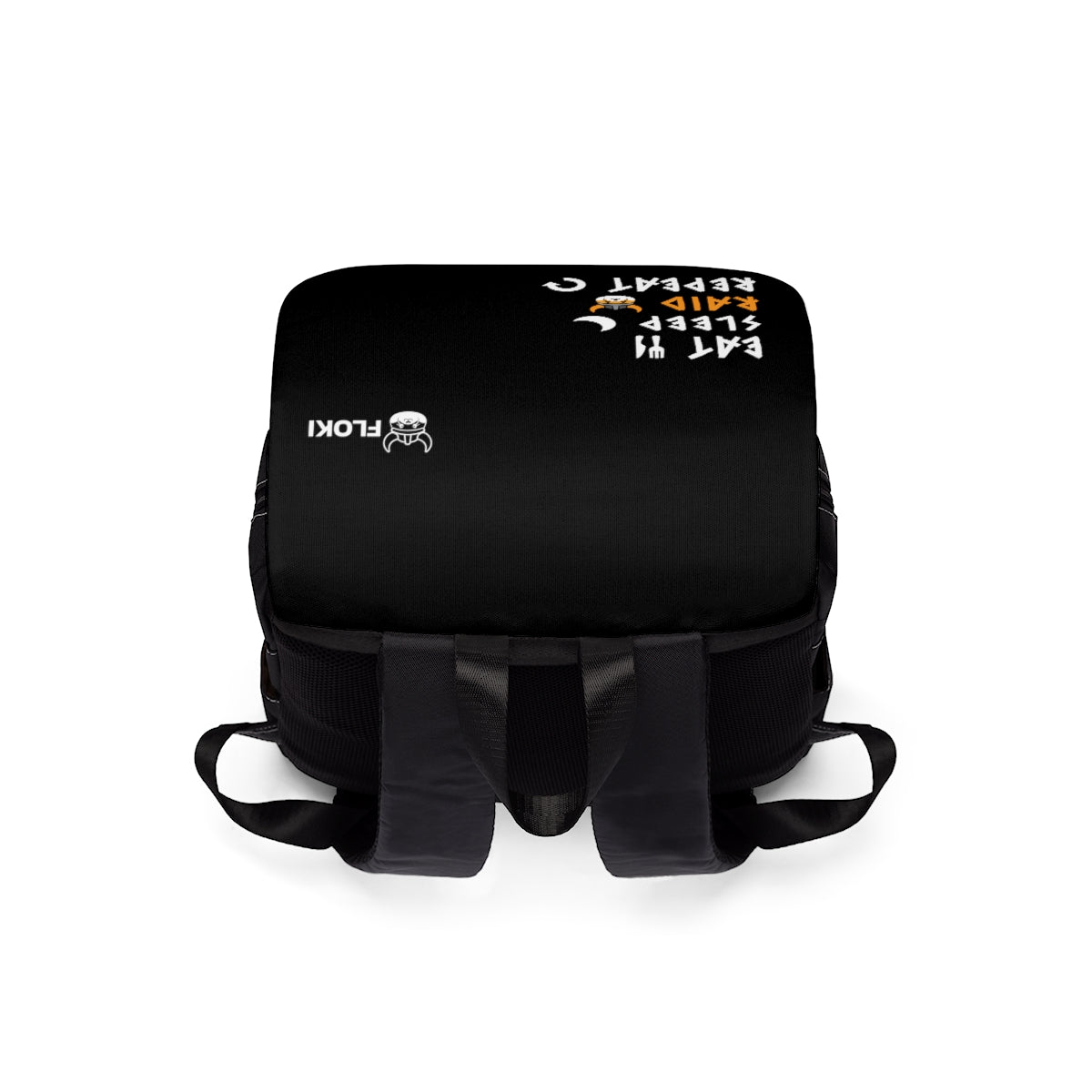 吃，睡眠，突袭，重复肩膀背包