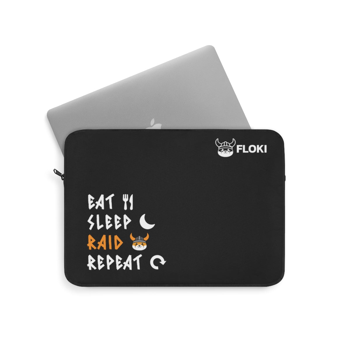 吃，睡眠，突袭，重复笔记本电脑套筒