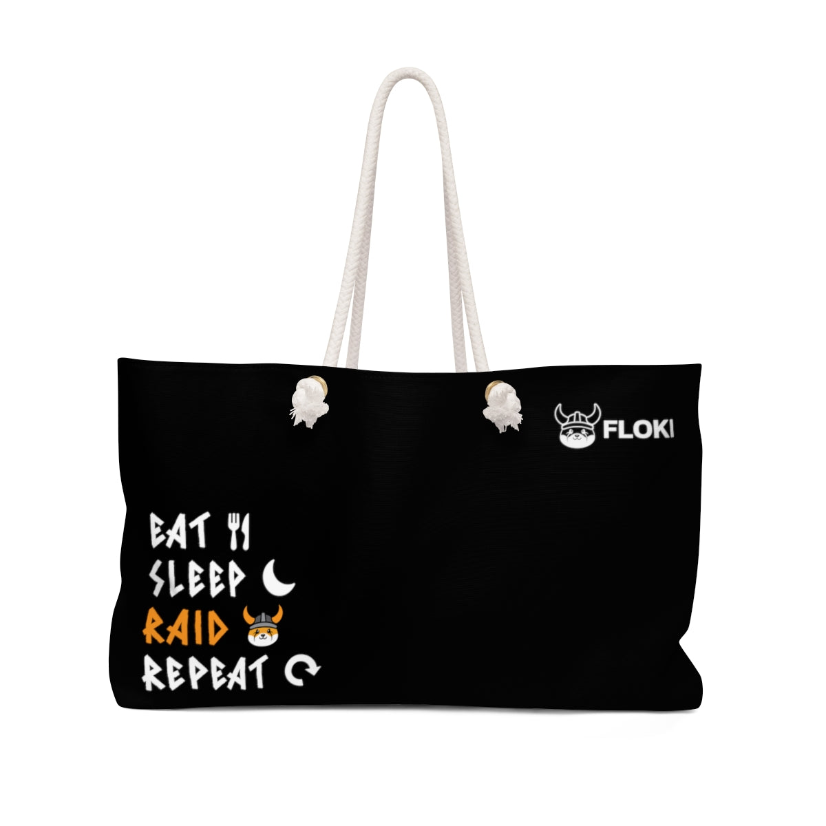 吃，睡眠，突袭，重复周末袋