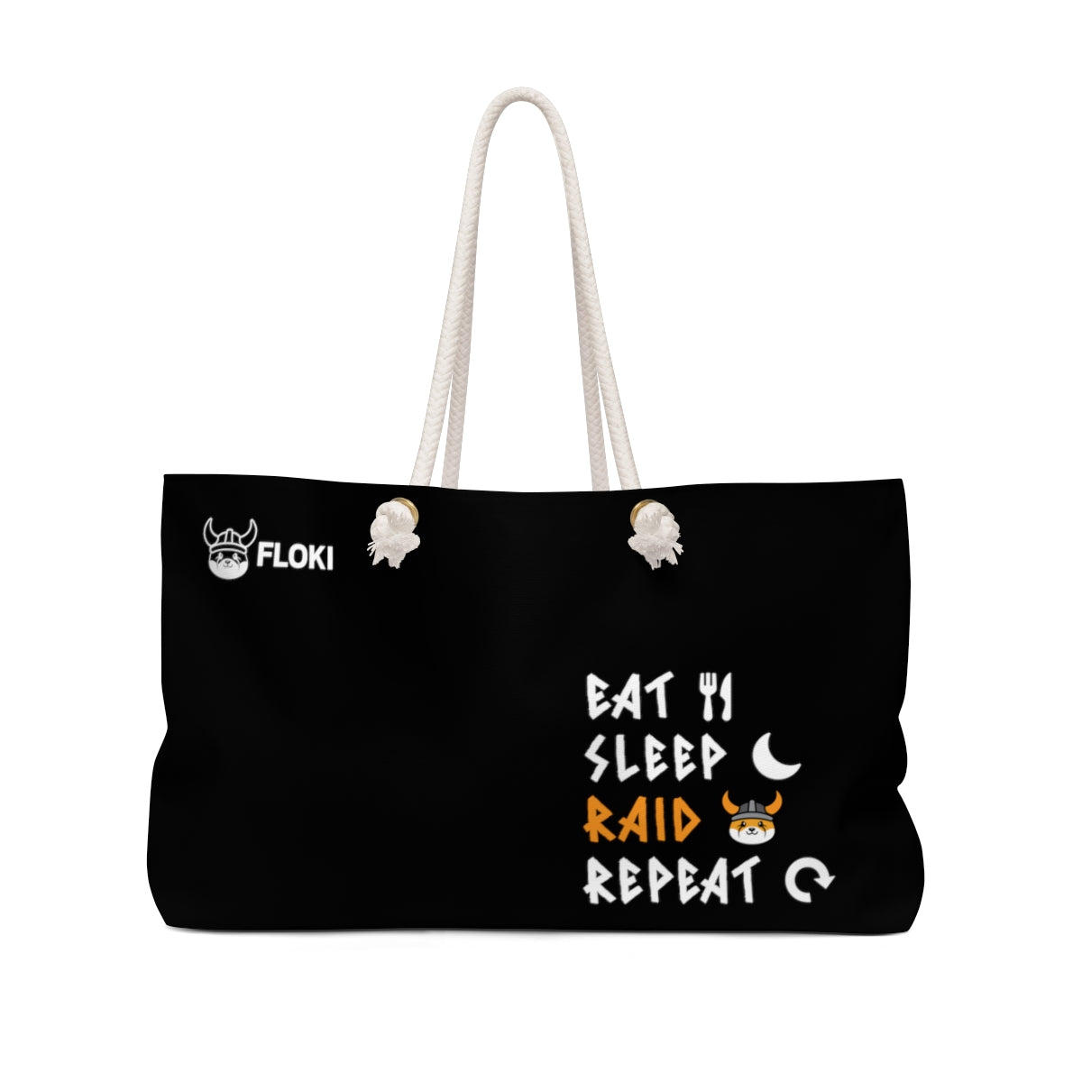 吃，睡眠，突袭，重复周末袋