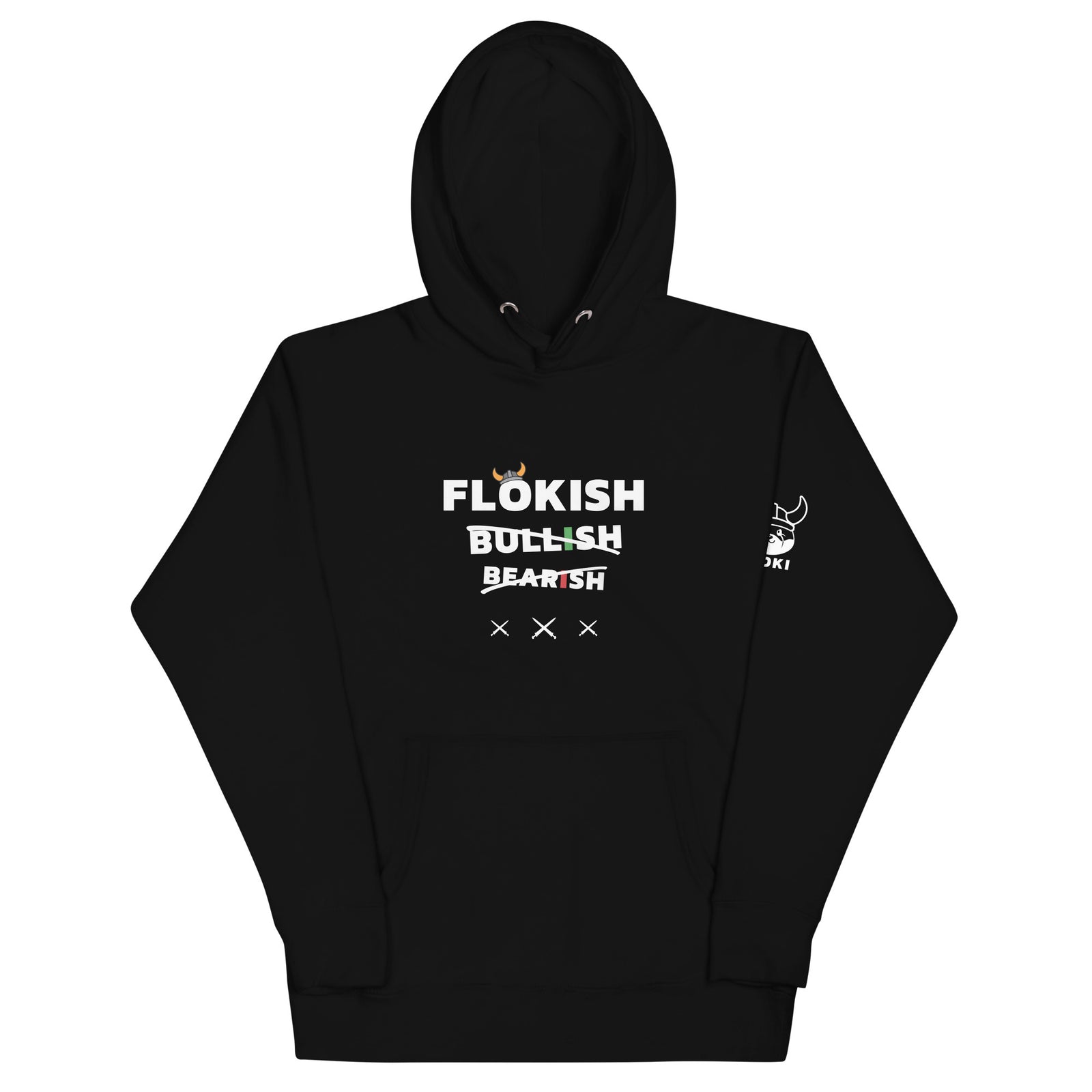 看跌看涨flokish hoodie
